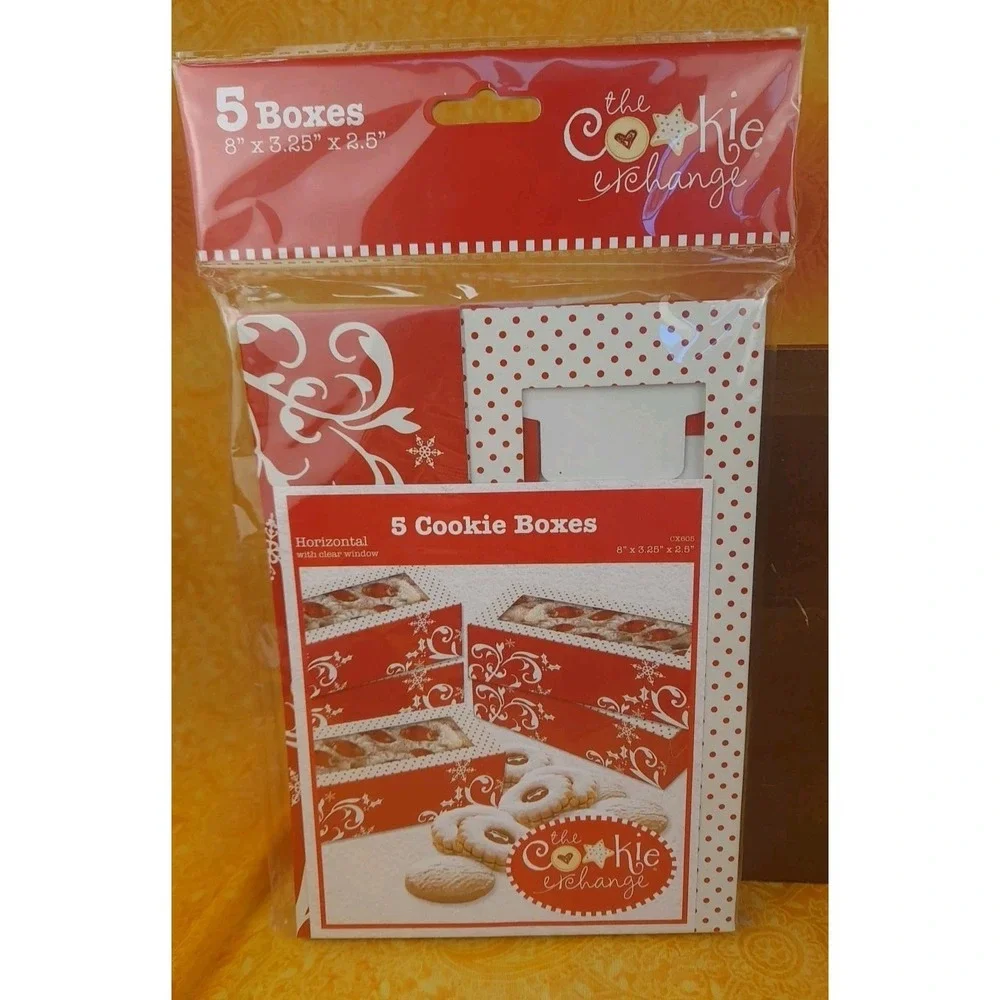 Lot of 3 Cookie‎ Exchange 5 Boxes 8